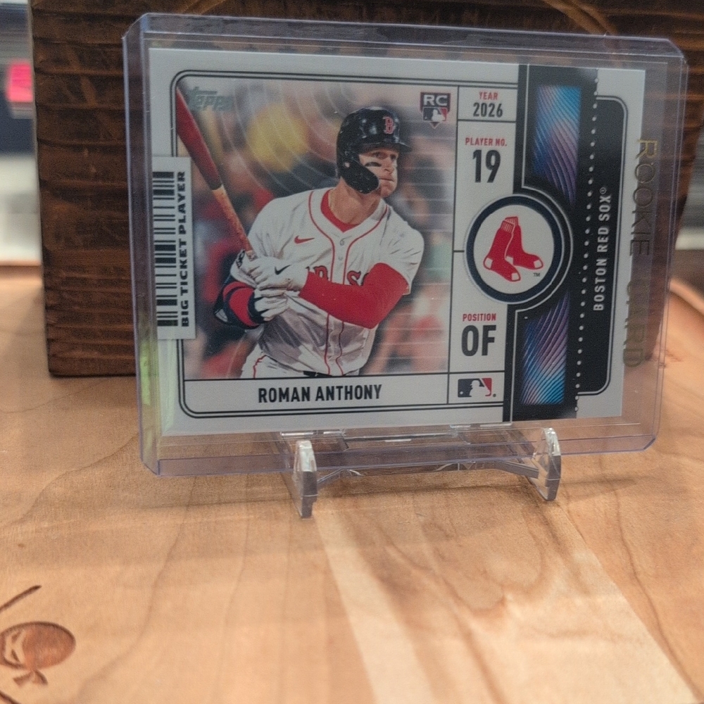 2026 Topps Roman Anthony Big Ticket Player Rookie Card Red Sox  🔥🔥🔥